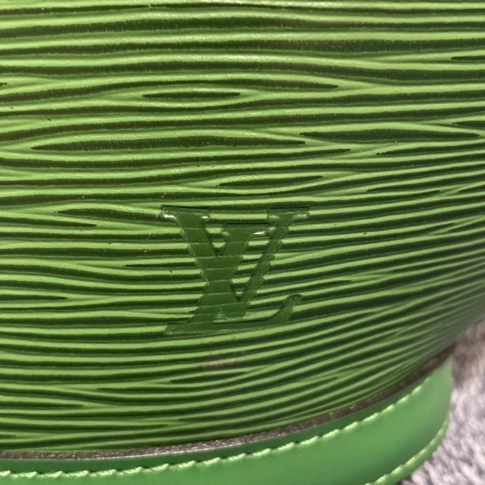 Louis Vuitton Epi Green St Jacques Handbag